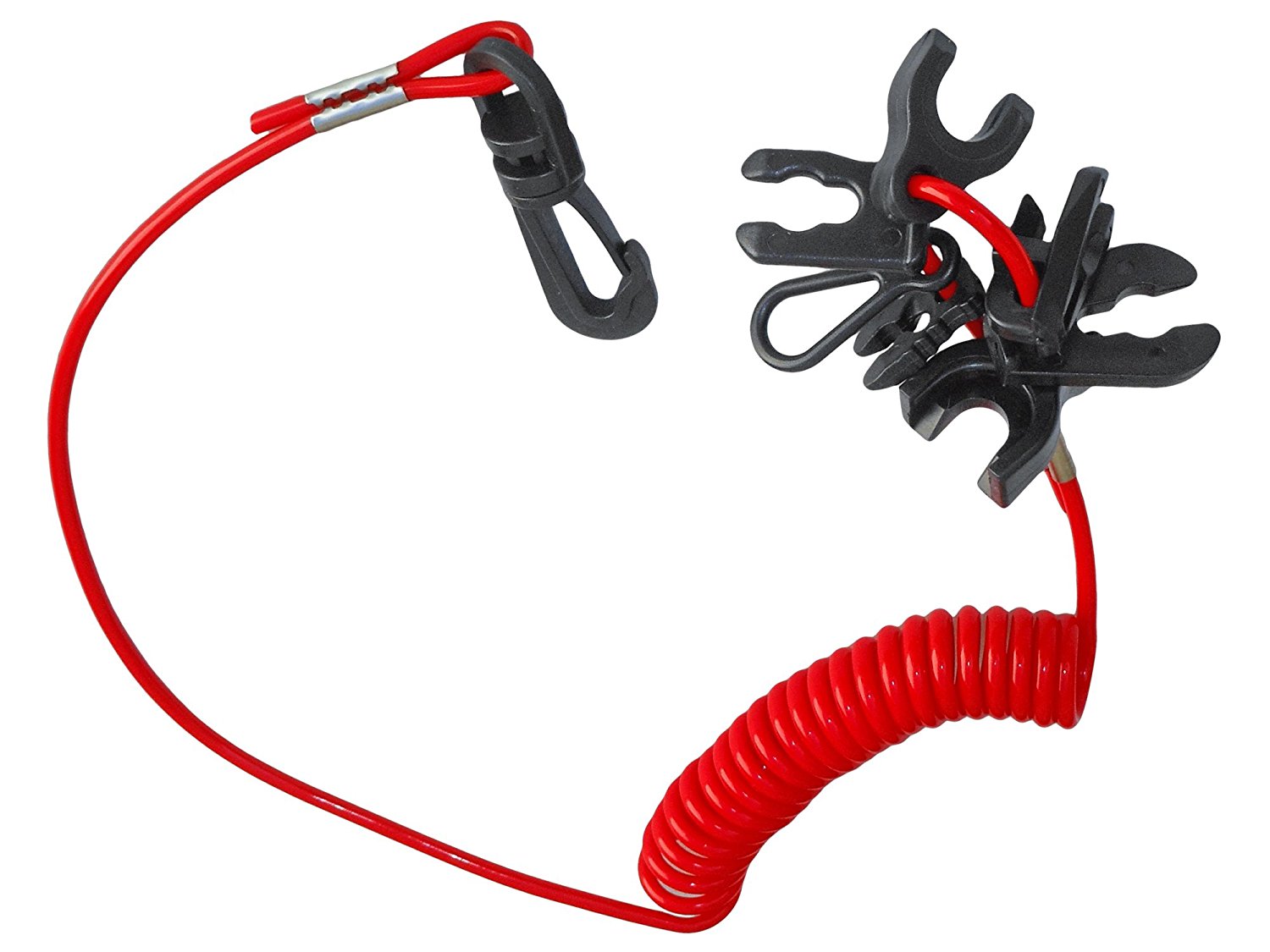 Boat Kill Switch 2 Keys Lanyard Fit for Honda Yamaha Mercury Evinrude Johnson Boat Kill Switch 2 Keys Lanyard Fit for Honda Yamaha Mercury Evinrude Johnson